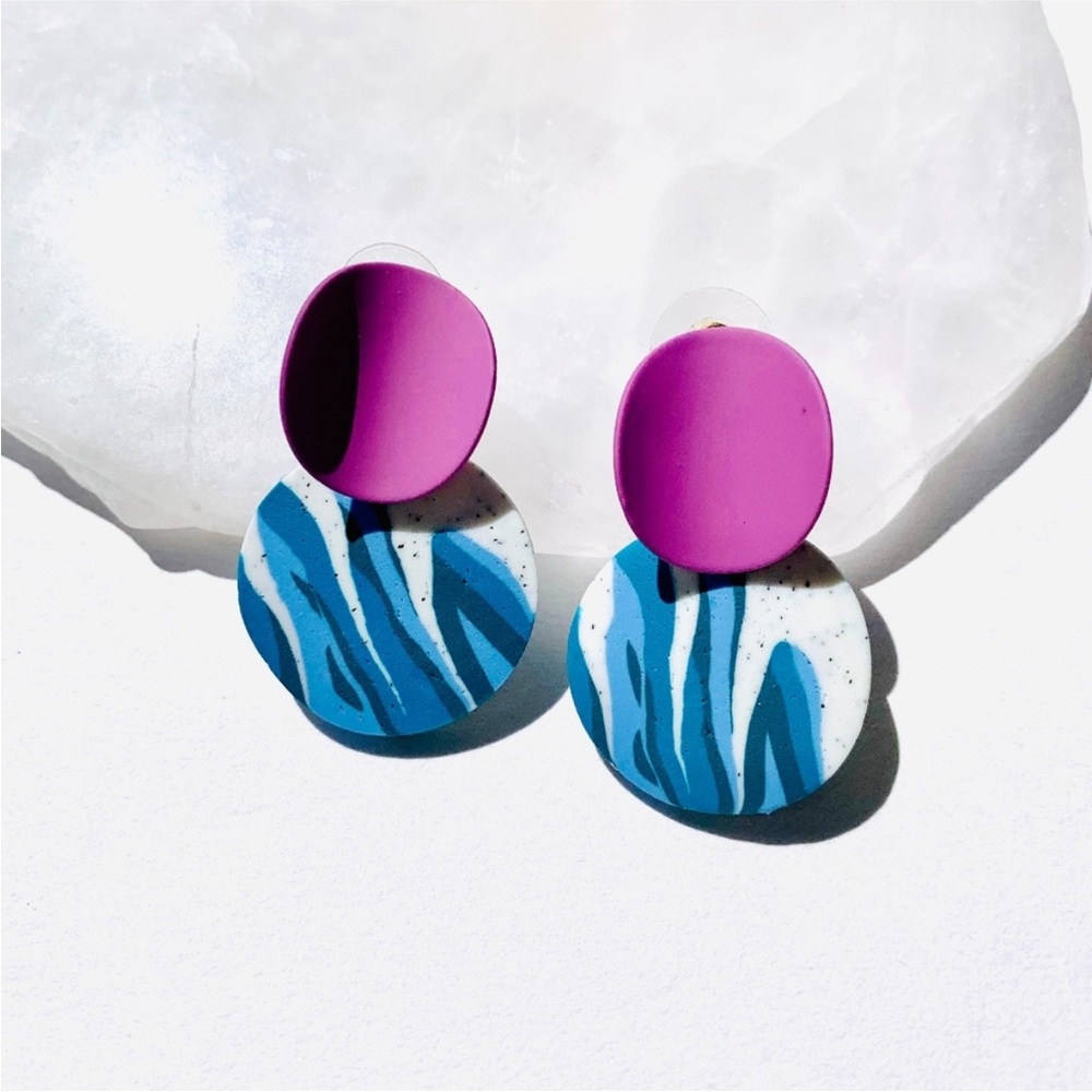 Polymer Clay Handmade Earrings